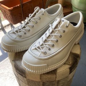 Camper Lace Up White Mens Shoes